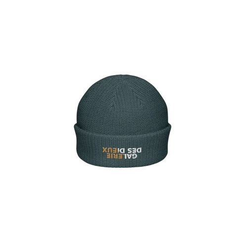 FISHING CAP / Petrol & Grey+Gold