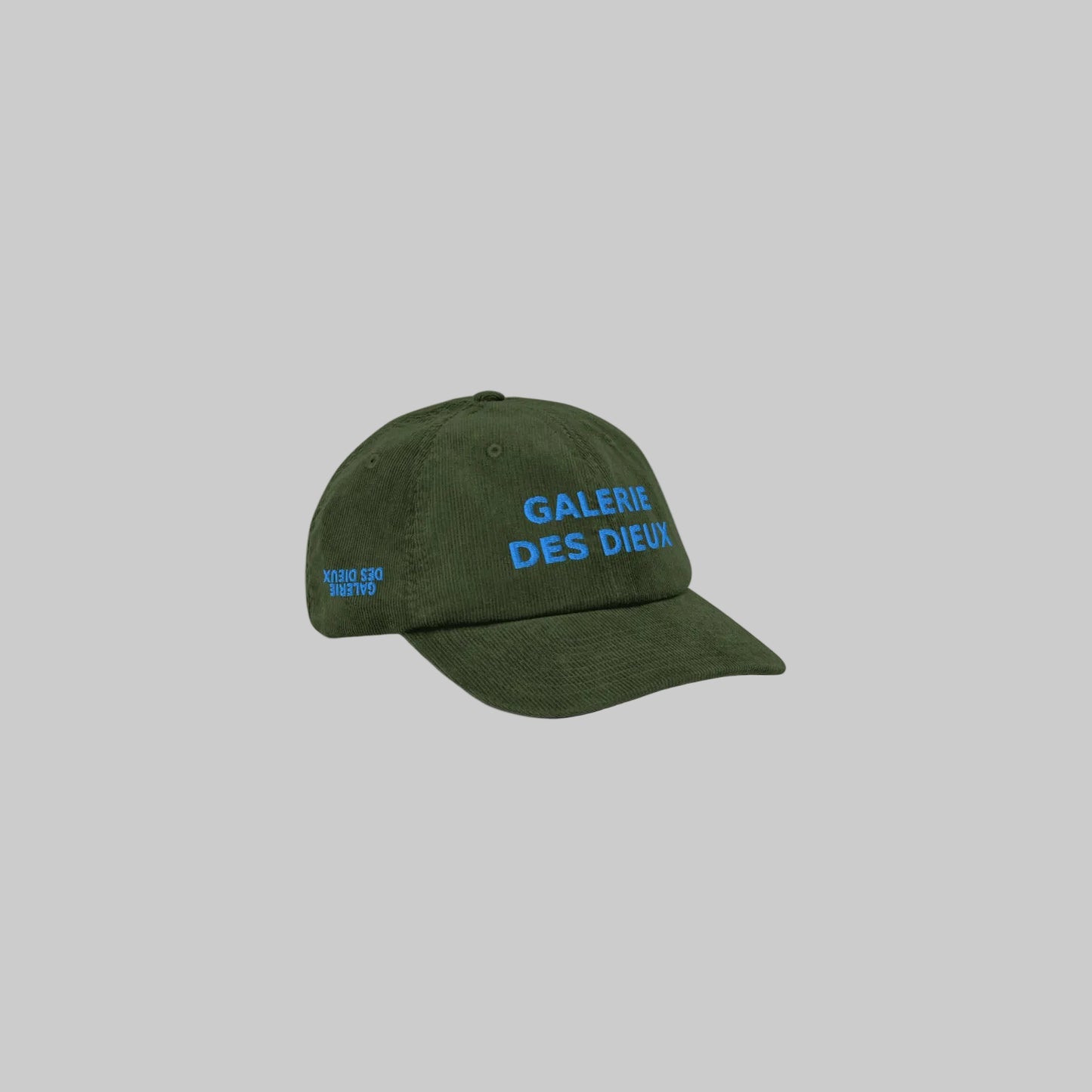 VELVET HAT / Green & Blue
