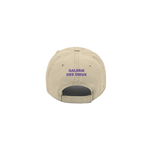 HAT / Beige & Violet