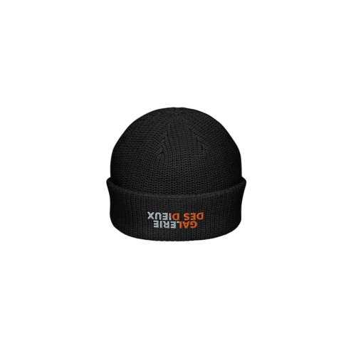 FISHING CAP / Black & Grey+Orange