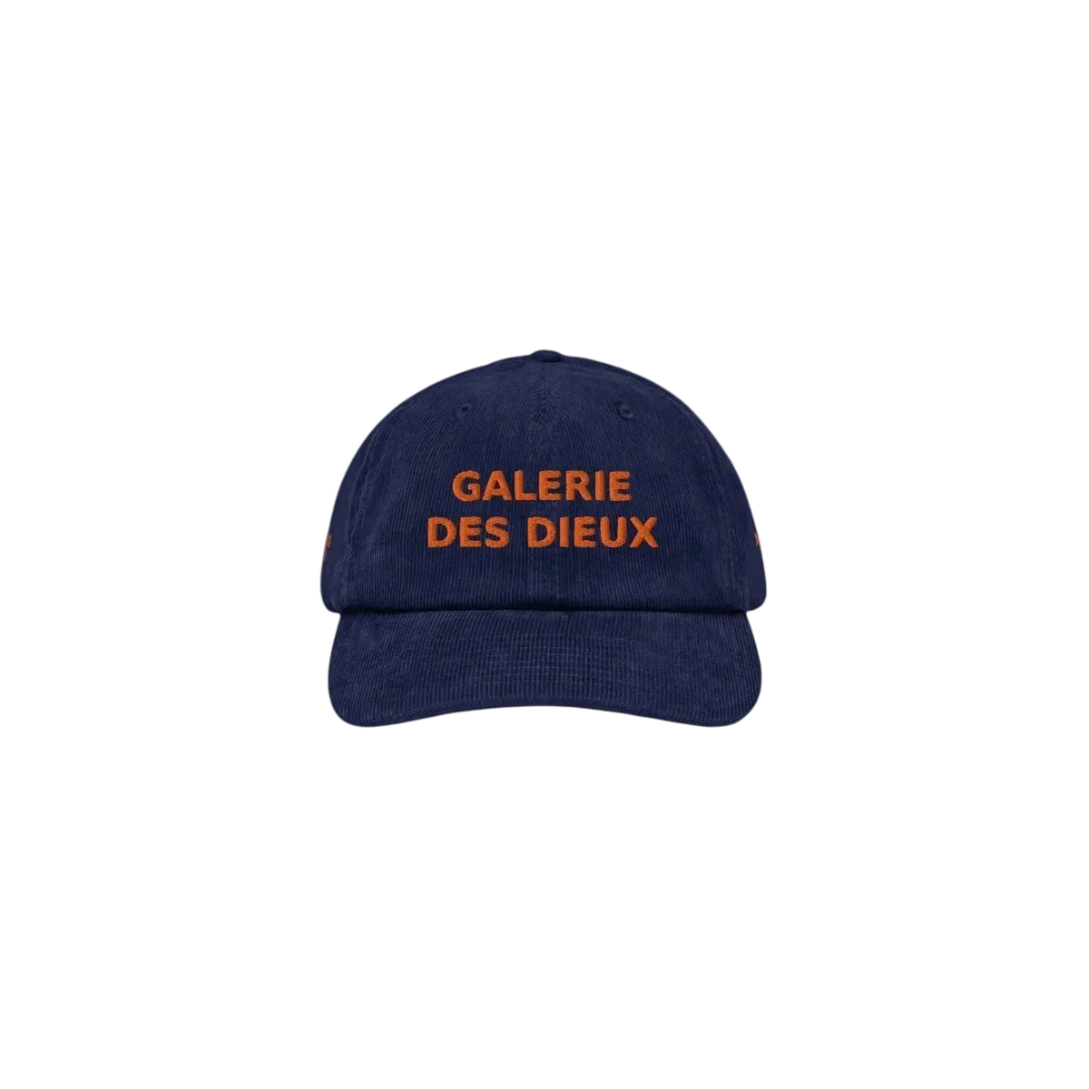 VELVET HAT / Blue & Orange