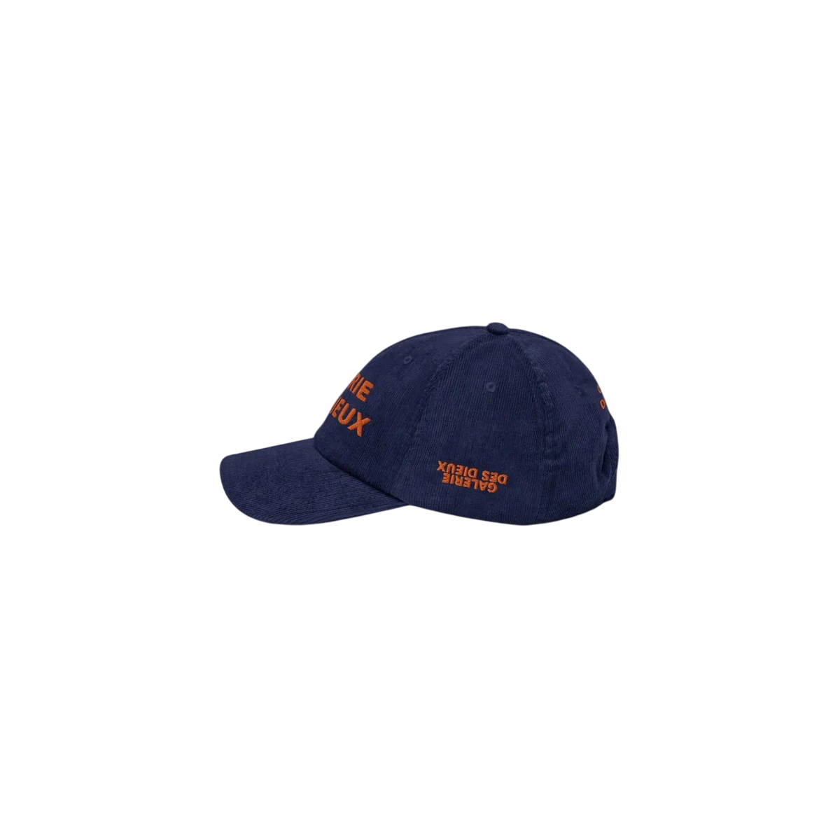 VELVET HAT / Blue & Orange