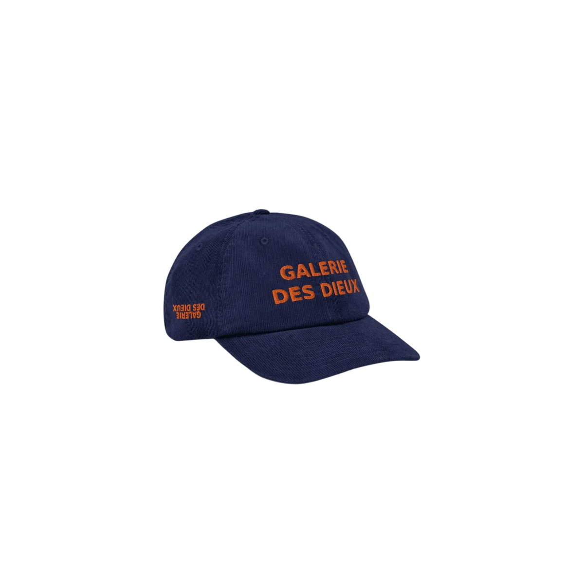 VELVET HAT / Blue & Orange