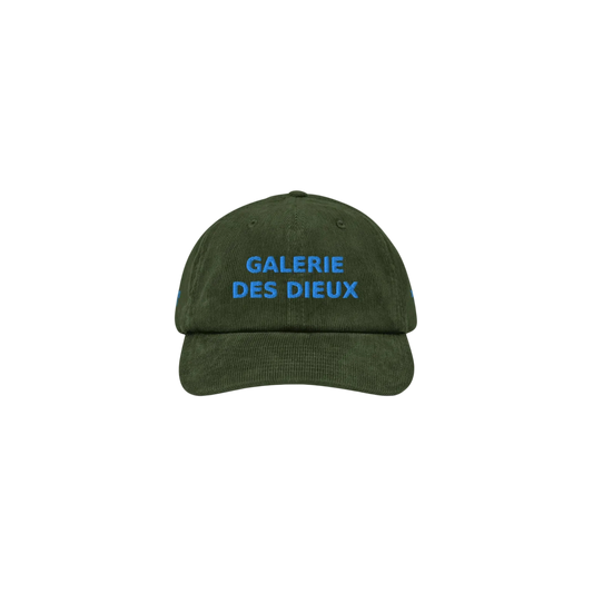VELVET HAT / Green & Blue