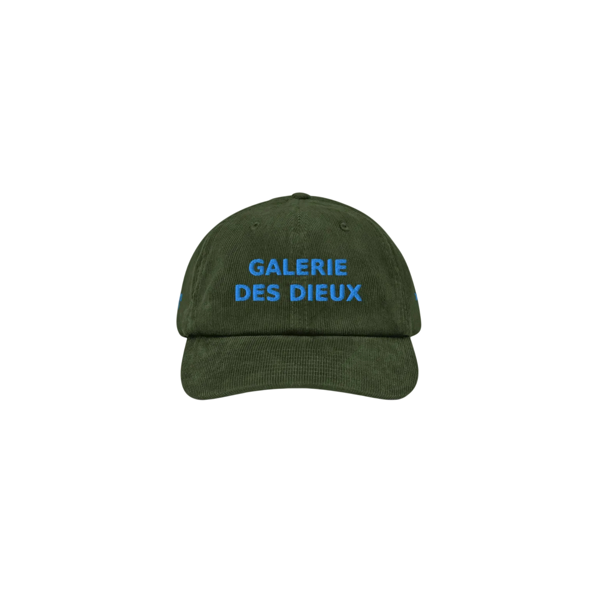 VELVET HAT / Green & Blue