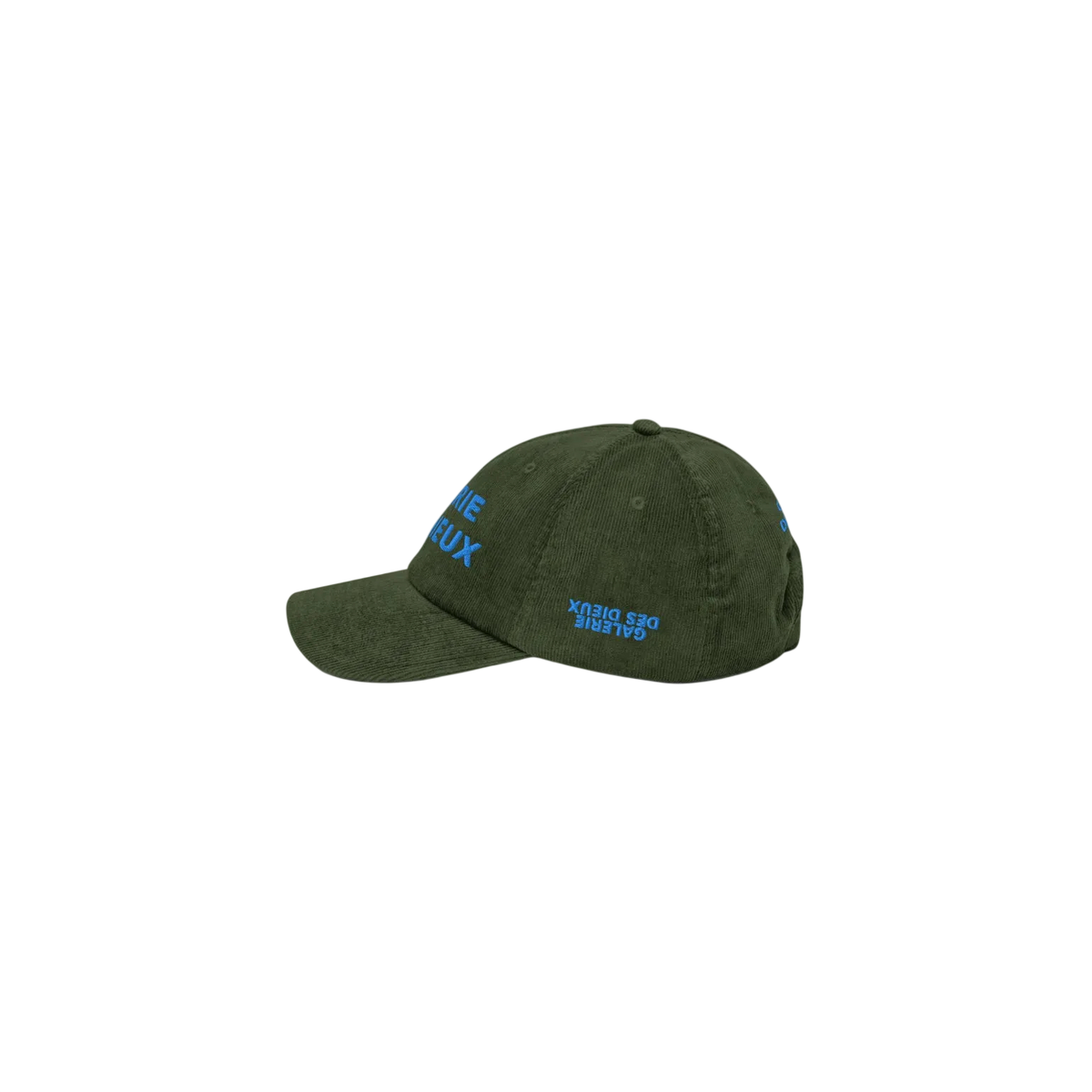 VELVET HAT / Green & Blue